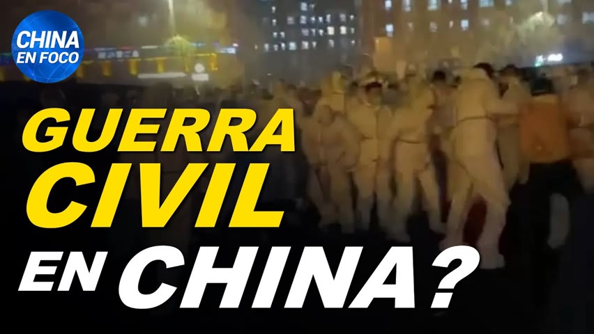 Nunca antes visto: Fábrica china gigante se subleva y empleados ganan a la policía del régimen 2022-11-24 20:15