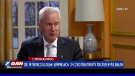 Dr. Peter McCullough says suppression of COVID treatments to cause fear, death