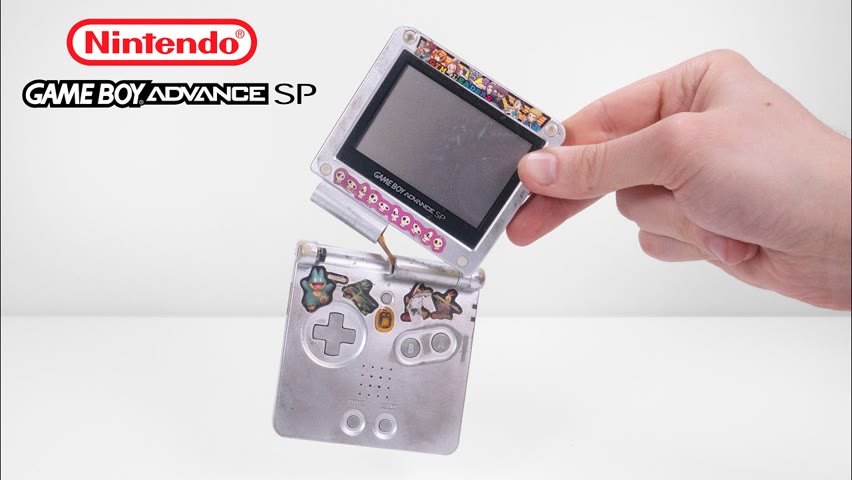 I Restored This Destroyed Gameboy Advance SP - Retro Nintendo Console Restoration
