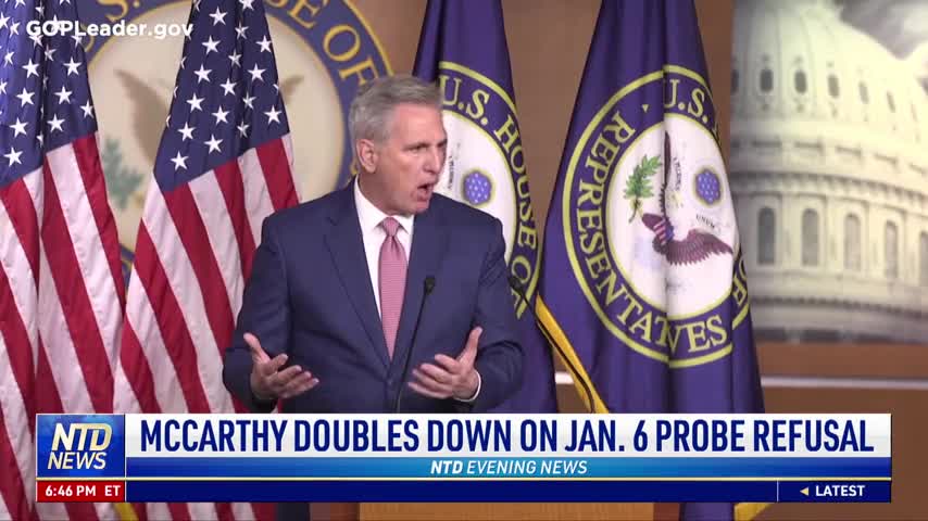 McCarthy Doubles Down on Jan. 6 Probe Refusal