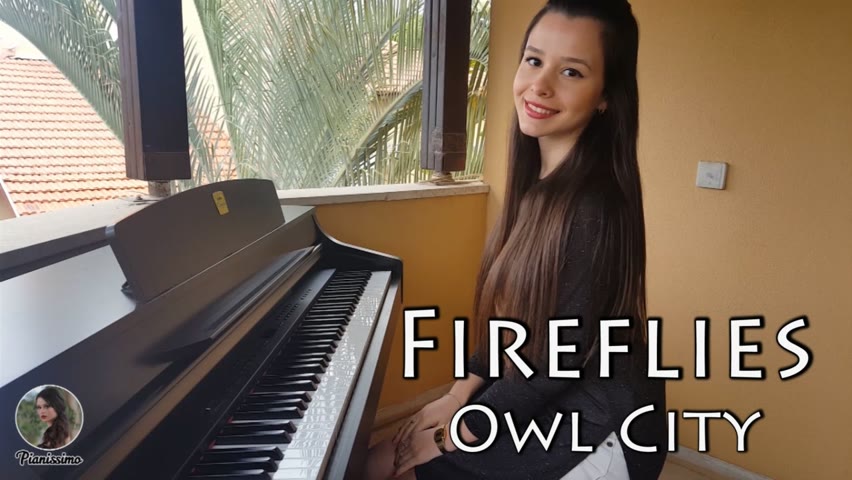 Owl City - Fireflies | Piano Cover by Yuval Salomon