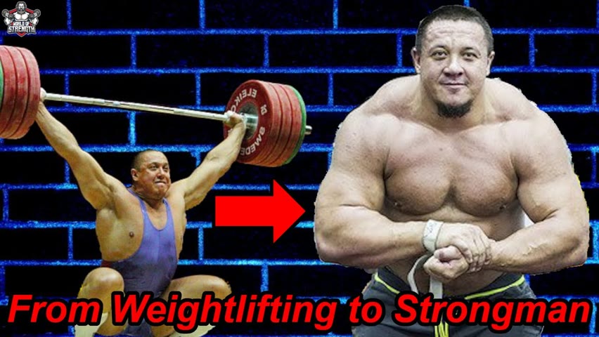 The Man who Successfully Switched from Weightlifting to Strongman - Mikhail Koklyaev