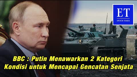 BBC : Putin Menawarkan 2 Kategori Kondisi untuk Mencapai Gencatan Senjata
