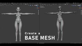 Create a Perfect Body Base Mesh with Blender 2.92