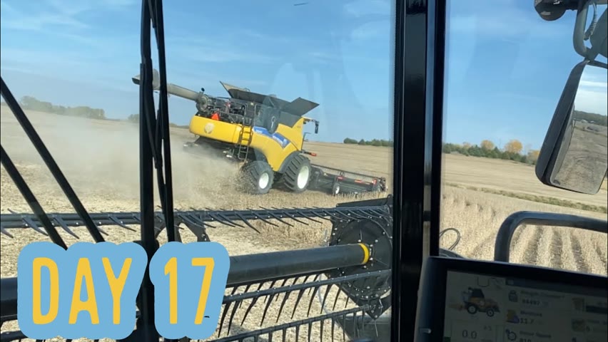 Soybean Harvest DONE! (with the help of Jim and The Beast!) Day 17 / 2021 Fall Harvest / October 23
