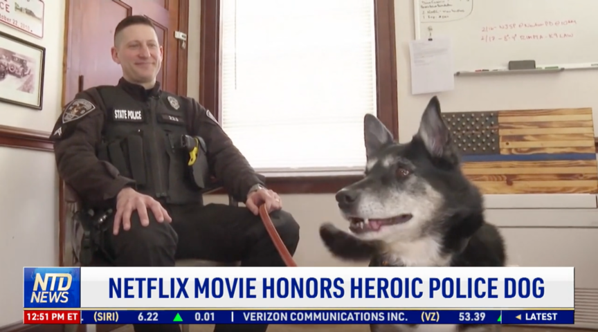 Netflix Movie Honors Heroic Police Dog
