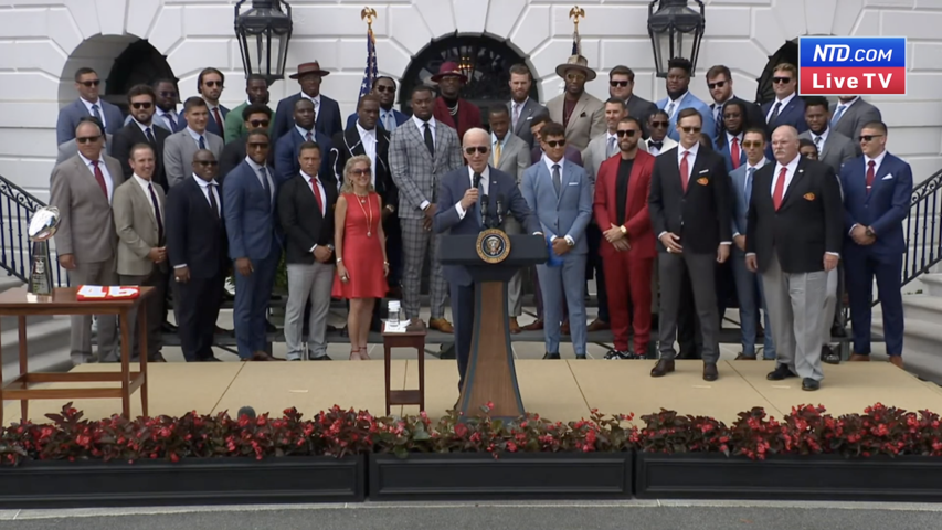 LIVE: President Biden Welcomes the Kansas City Chiefs to the White House