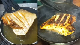 Namkeen Fish 3 styles, Deep Fry Fish, BBQ Fish on Coals, Fish on Cast Iron Pan