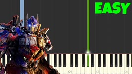 Transformers [Easy Piano Tutorial] (Synthesia/Sheet Music)