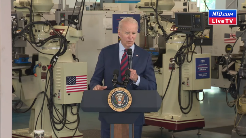 LIVE: President Biden and the First Lady Deliver Remarks at Nash Community College