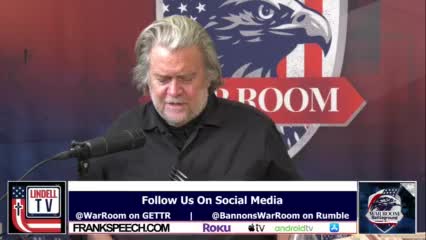 Steve Bannon On The Violation Of America Sovereignty