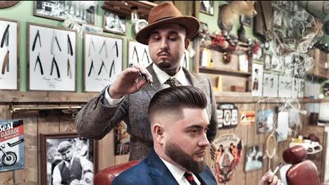 💈 ASMR BARBER - Changing people lives one HAIRCUT at a time - SKIN FADE & BEARD TRIM tutorial
