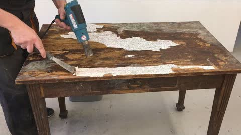 How to restore an old table for beginner