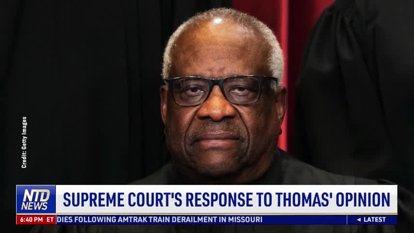 Supreme Court's Response to Justice Thomas's Opinion