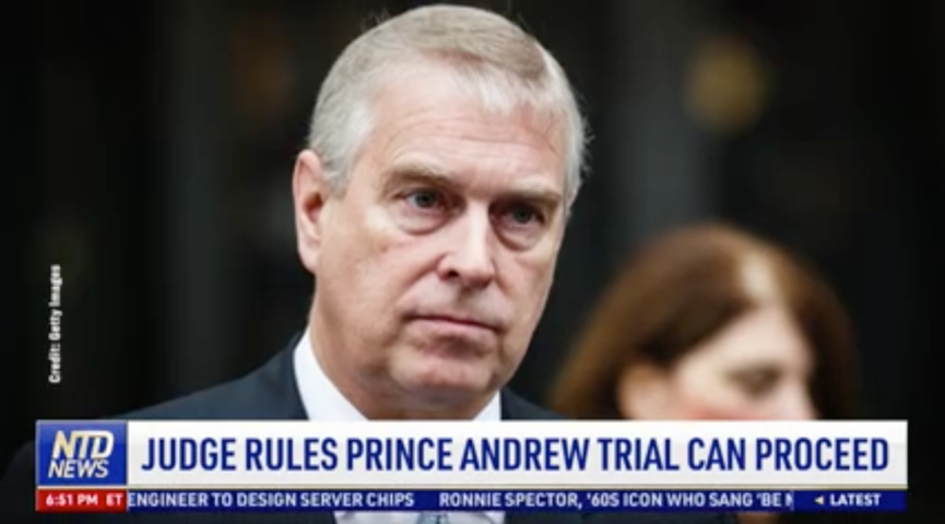 Judge Rules Prince Andrew Trial Can Proceed