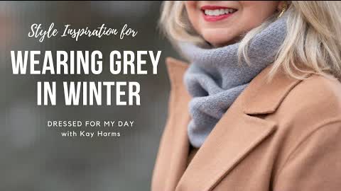 Style Inspiration from Nature for Wearing Grey this Winter