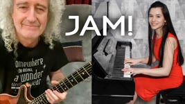 We Are The Champions - Yuval Salomon (Jam with Brian May from Queen)