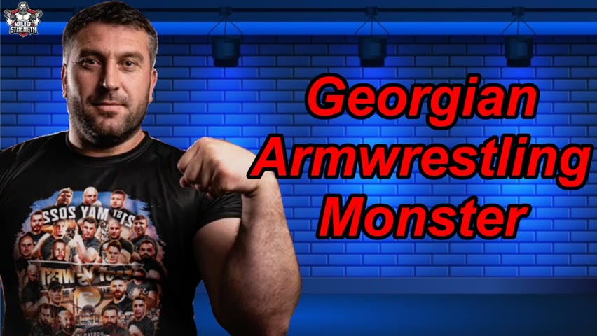 The Georgian Armwrestling Monster Revaz Lutidze