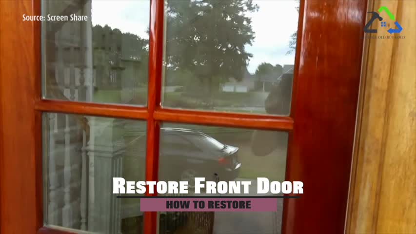 How To Restore Front Door