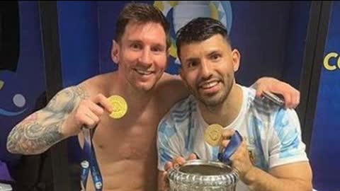 Lionel Messi & Kun Agüero