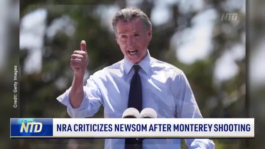 NRA Criticizes Newsom for Calling Second Amendment ‘Suicide Pact’ While Surrounded by Armed Security Guards