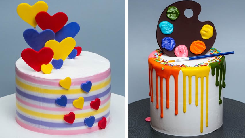 Top 10 Beautiful Cake Decorating Compilation | Easy Cake Decorating Ideas | So Tasty Cakes Recipes
