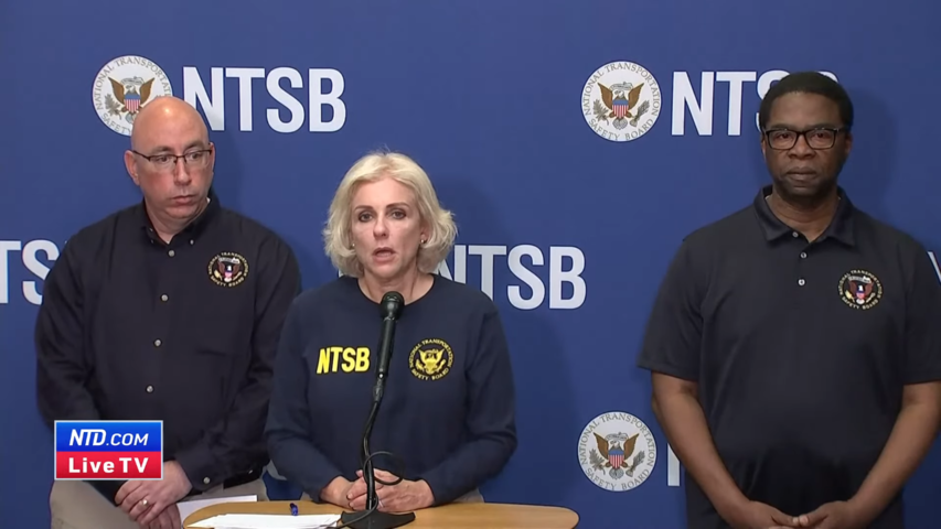 LIVE: NTSB Officials Hold a News Conference on Bridge Collapse