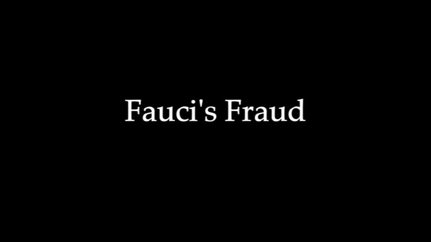 Fauci Fraud, liar liar hand full of blood