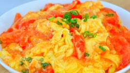 The Best Tomatoes and Eggs Stir Fry Recipe #Shorts "CiCi Li - Asian Home Cooking"