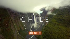 Chile Nature Drone Film (8K UHD) with Calming Piano Music