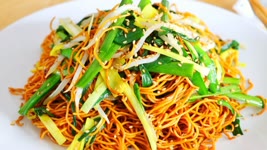 Authentic Vegetable Chow Mein Recipe #Shorts "CiCi Li - Asian Home Cooking"