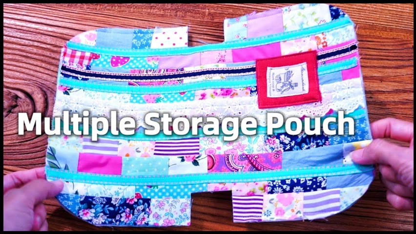 DIY Multiple Storage Pouch ┃HandyMumLin Sewing Project