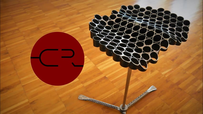Personal fit steel pipe stool