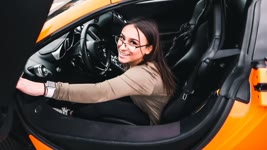 My Girlfriends First Time in a Supercar! Has a Little Too Much Fun..