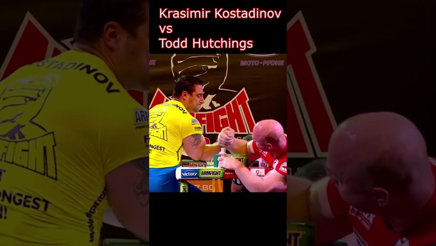Todd Hutchings vs Krasimir Kostadinov | Crazy Armwrestling Battle