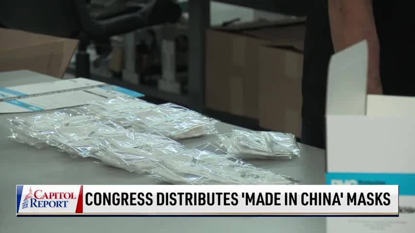 Congress Distributes 'Made in China' Masks