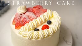 聖誕老人草莓蛋糕 ┃Santa Claus Strawberry Cake