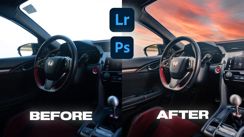 How to edit BETTER CAR INTERIOR photos for INSTAGRAM!