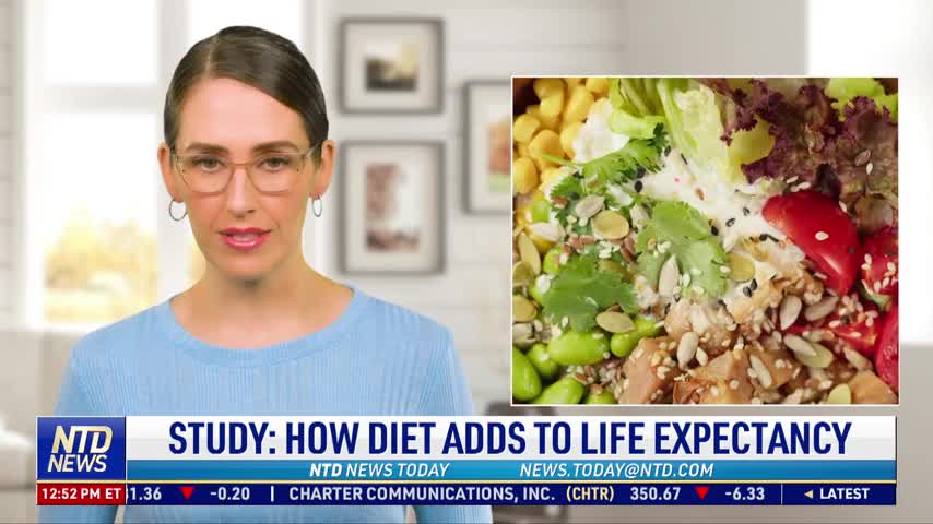 Study: How Diet Adds to Life Expectancy