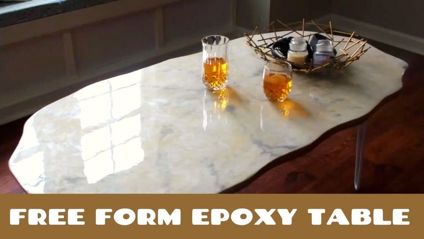 Free Form Epoxy table #Epoxy Table