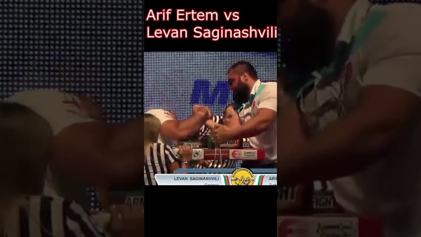The Turkish Armwrestling Monster Arif Ertem