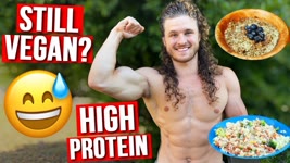What I Eat In A Day For Vegan Muscle | HIGH PROTEIN, MACROS & SECRETS
