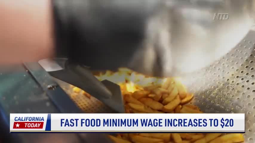 Fast Food Minimum Wage Increases to $20