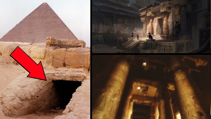 Pyramids Are Not What You Think They Are: Underground Halls Beneath Them