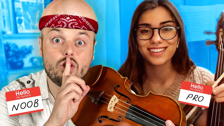 I Hired PRO Violin Teachers and Pretended to be a BEGINNER (Part 4)