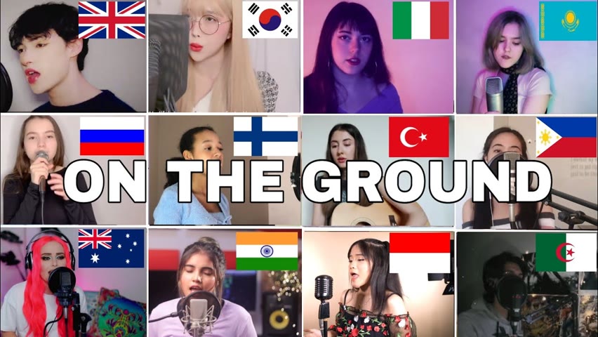 who Sang It Better :로제(ROSÉ) - 'On The Ground ( 12 different countries )