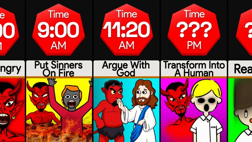 Timeline: A Day In The Life Of The Devil