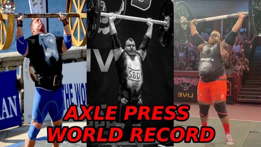Strength Monster - King of the Axle Press