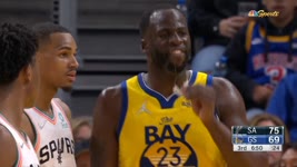 Draymond Green got ejected for saying "nah that's terrible"