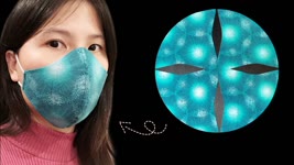 (easy) how to make a fabric face mask step by step